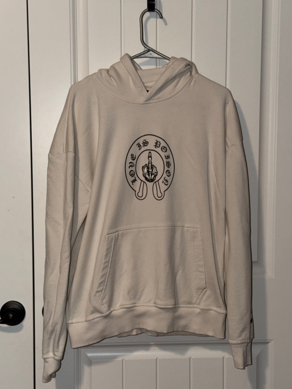 Love is Poison Hoodie - Off-White